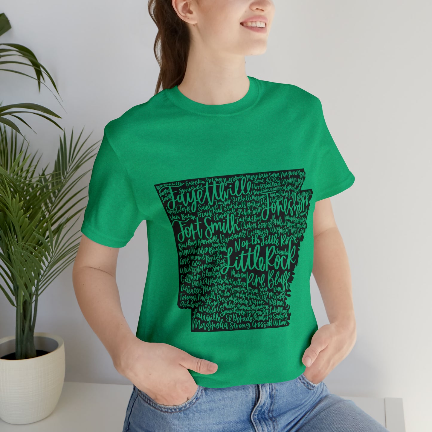 Arkansas Unisex Jersey Short Sleeve Tee