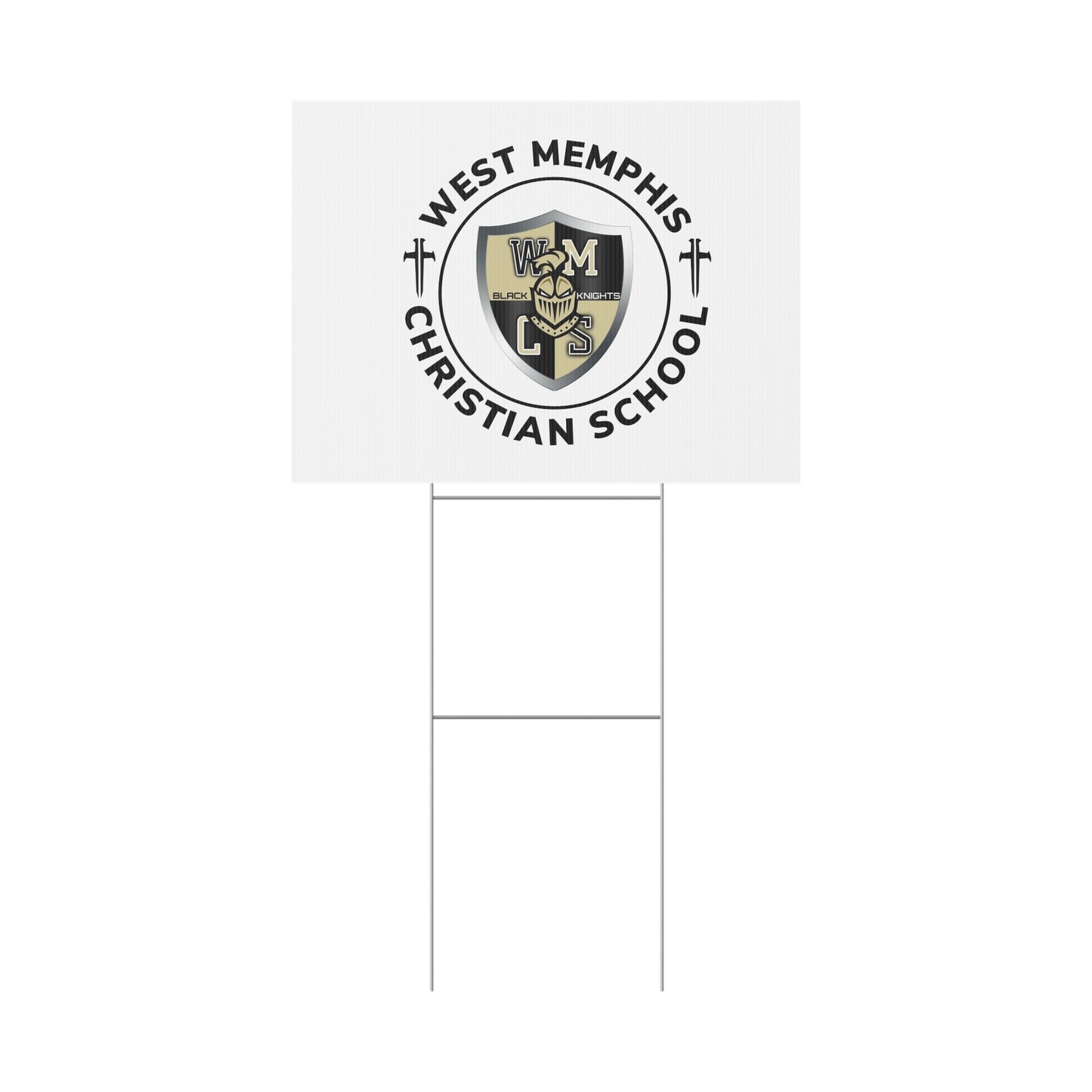 Plastic Yard Sign