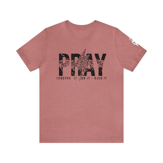 Pray Bolt Sleeve Tee