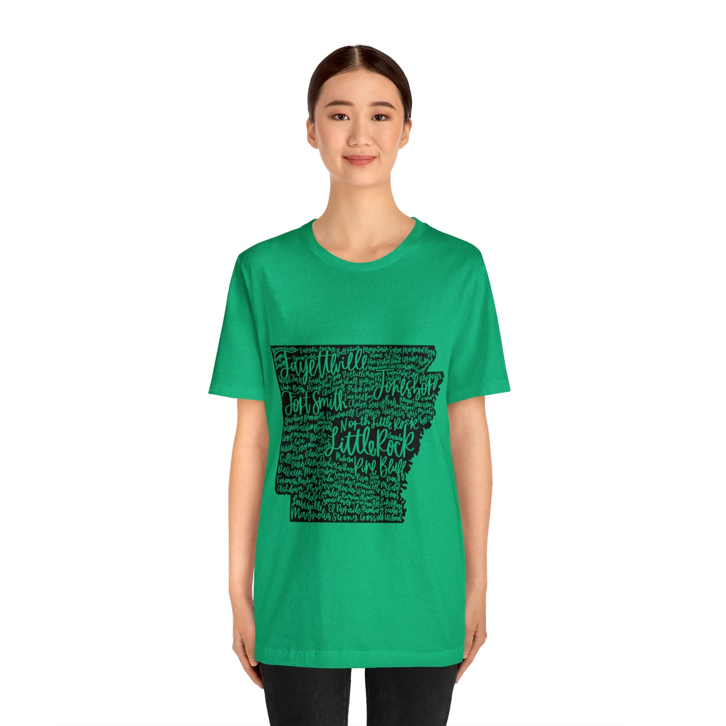 Arkansas Unisex Jersey Short Sleeve Tee