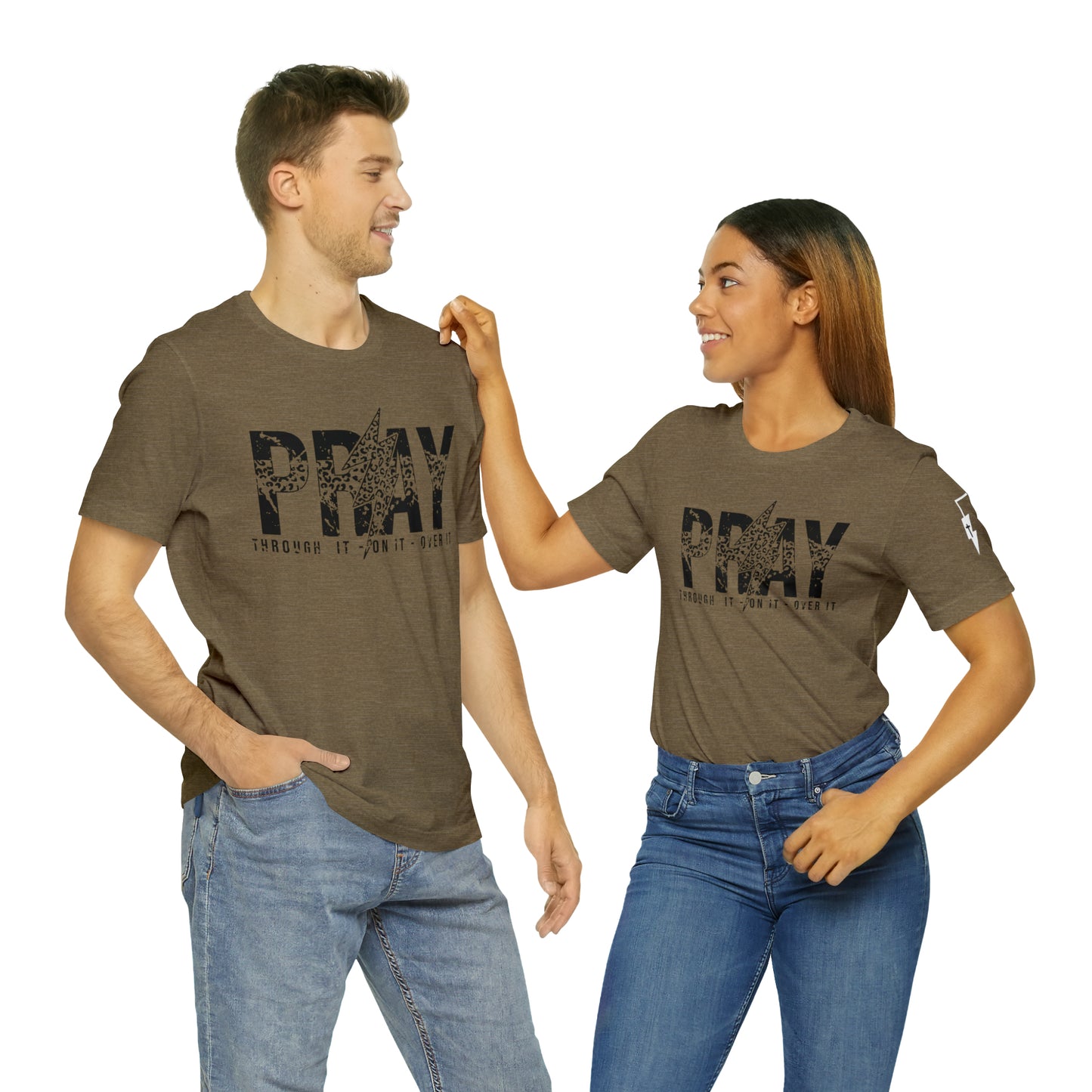Pray Bolt Sleeve Tee