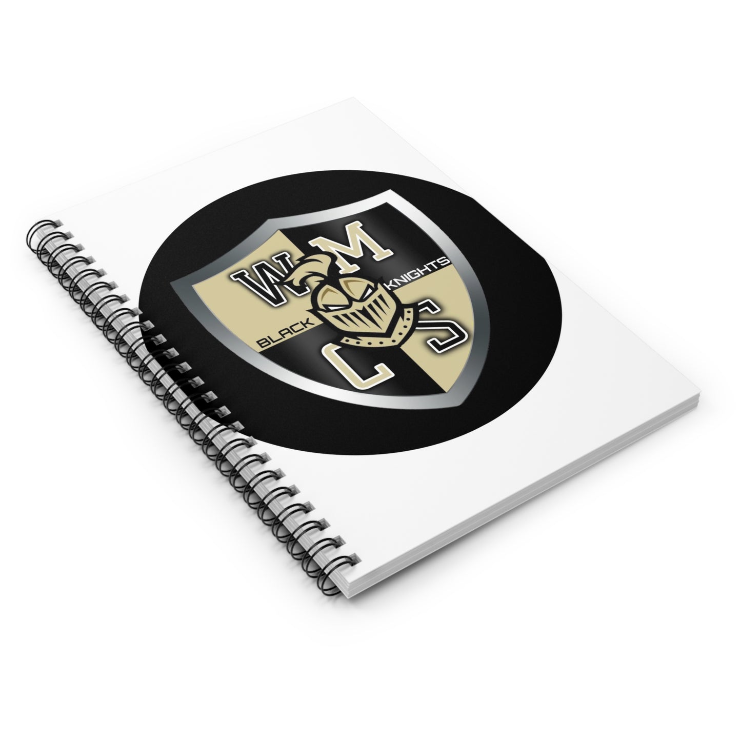 Spiral Notebook - Black Knights