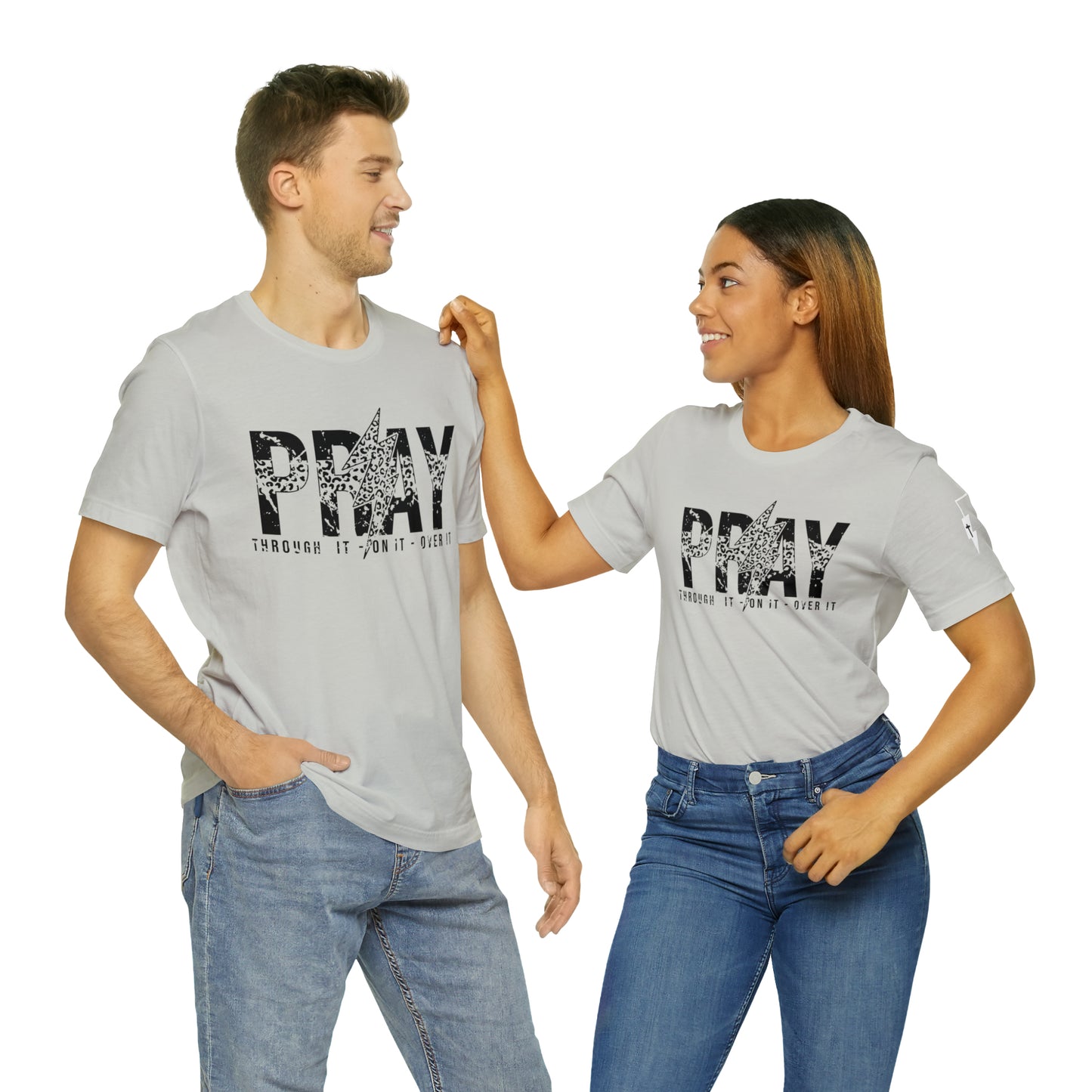 Pray Bolt Sleeve Tee