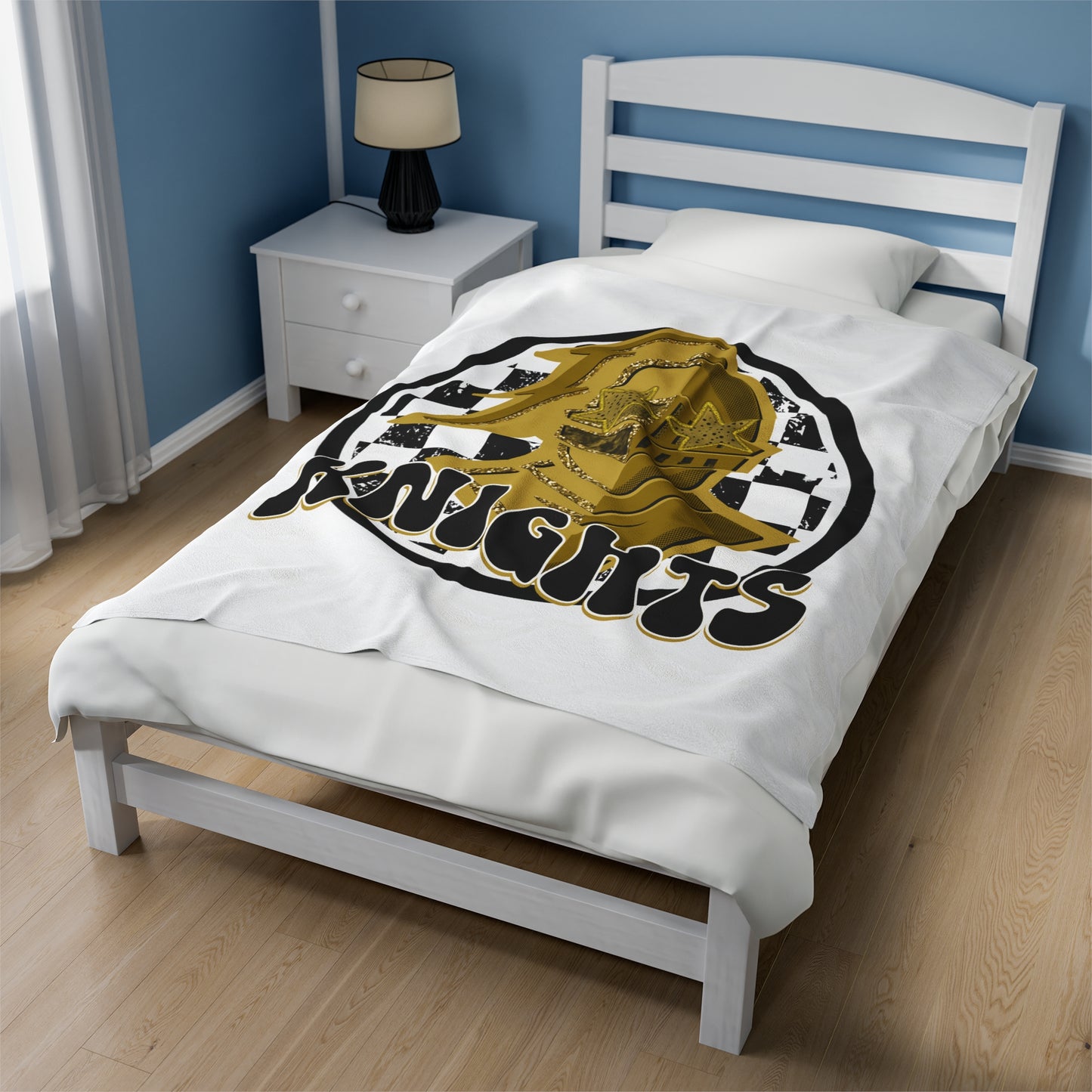 Knight Velveteen Plush Blanket