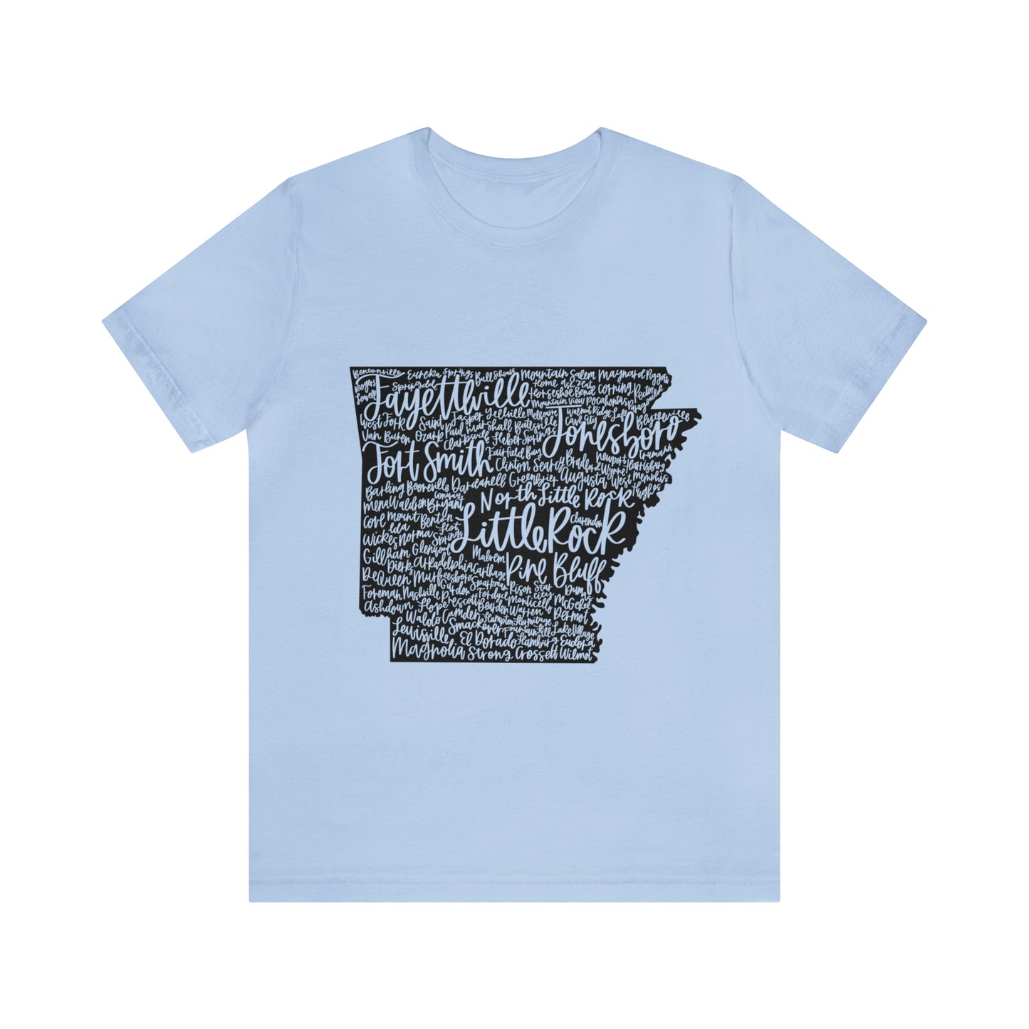 Arkansas Unisex Jersey Short Sleeve Tee