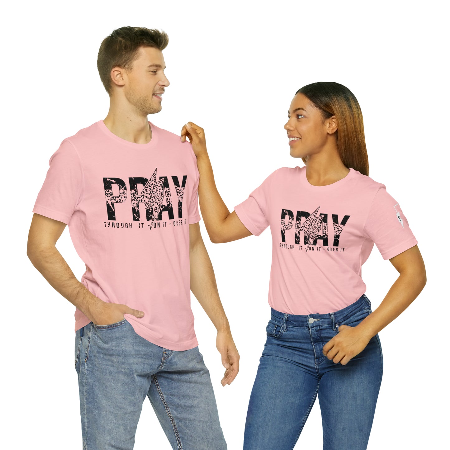 Pray Bolt Sleeve Tee