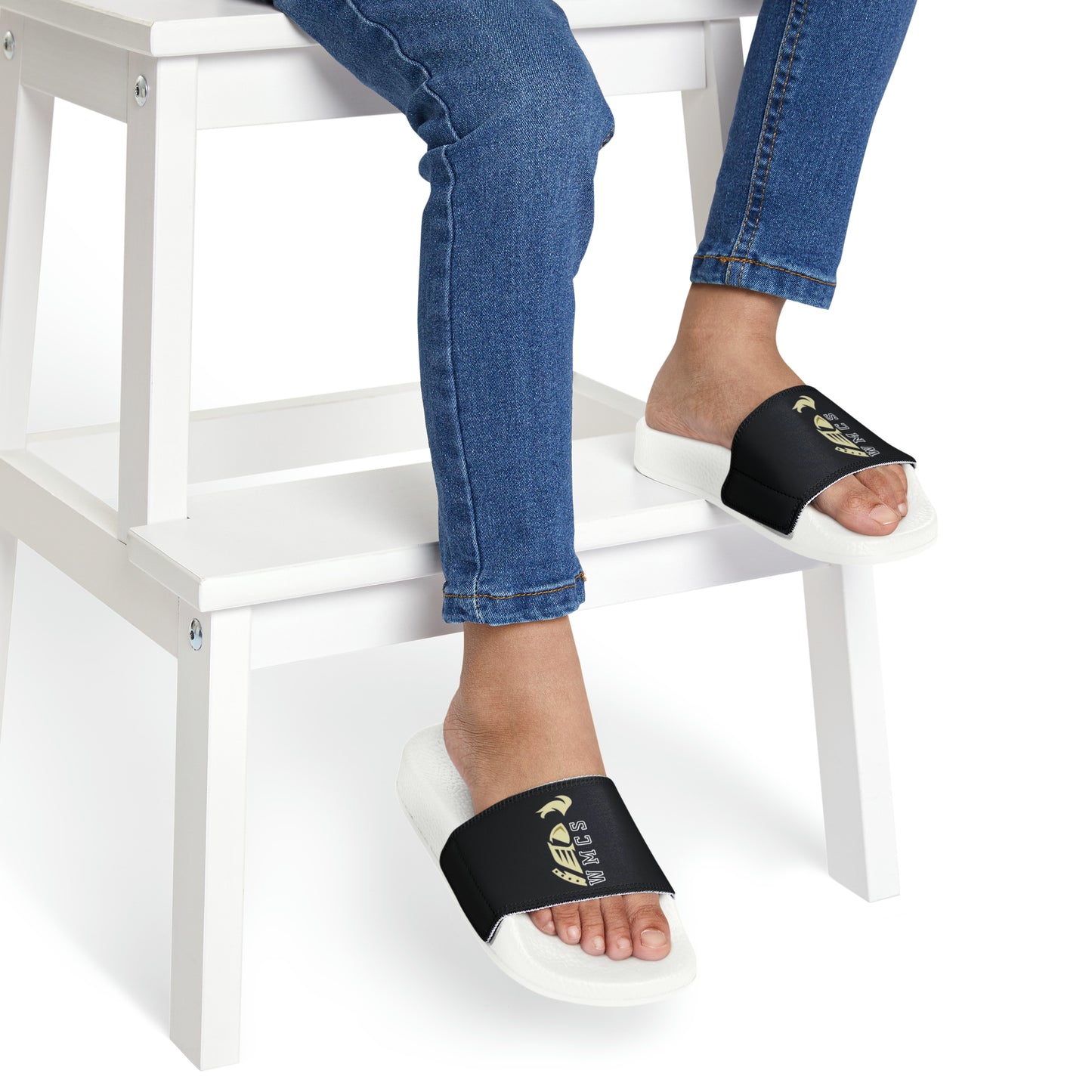 Youth PU Slide Sandals