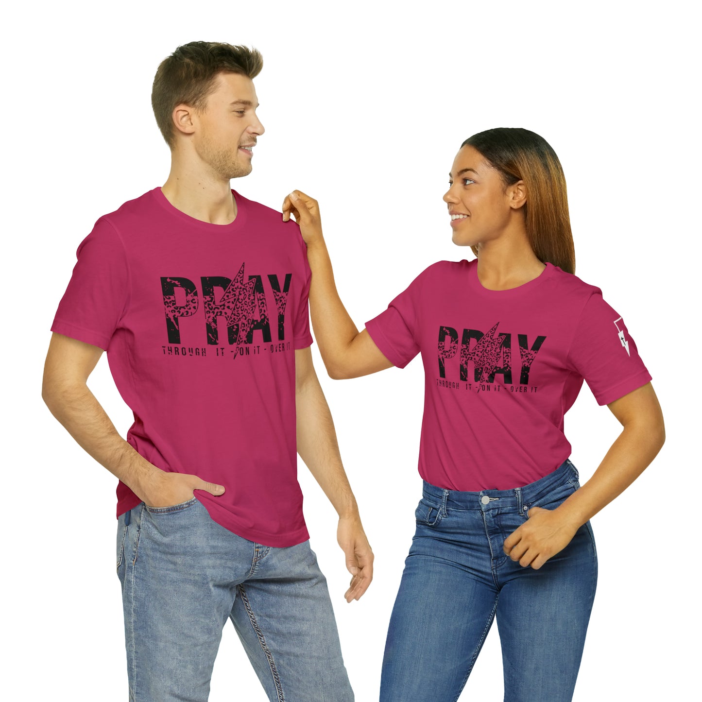 Pray Bolt Sleeve Tee