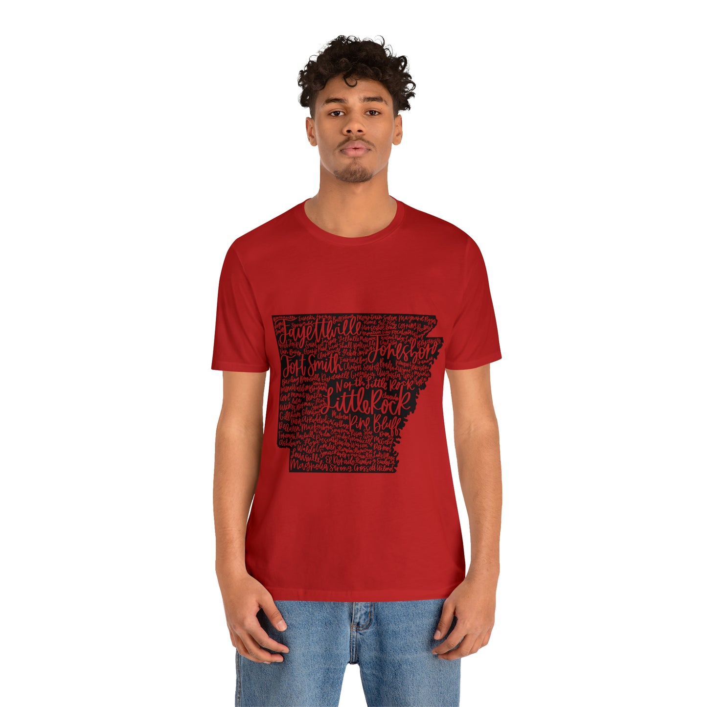 Arkansas Unisex Jersey Short Sleeve Tee