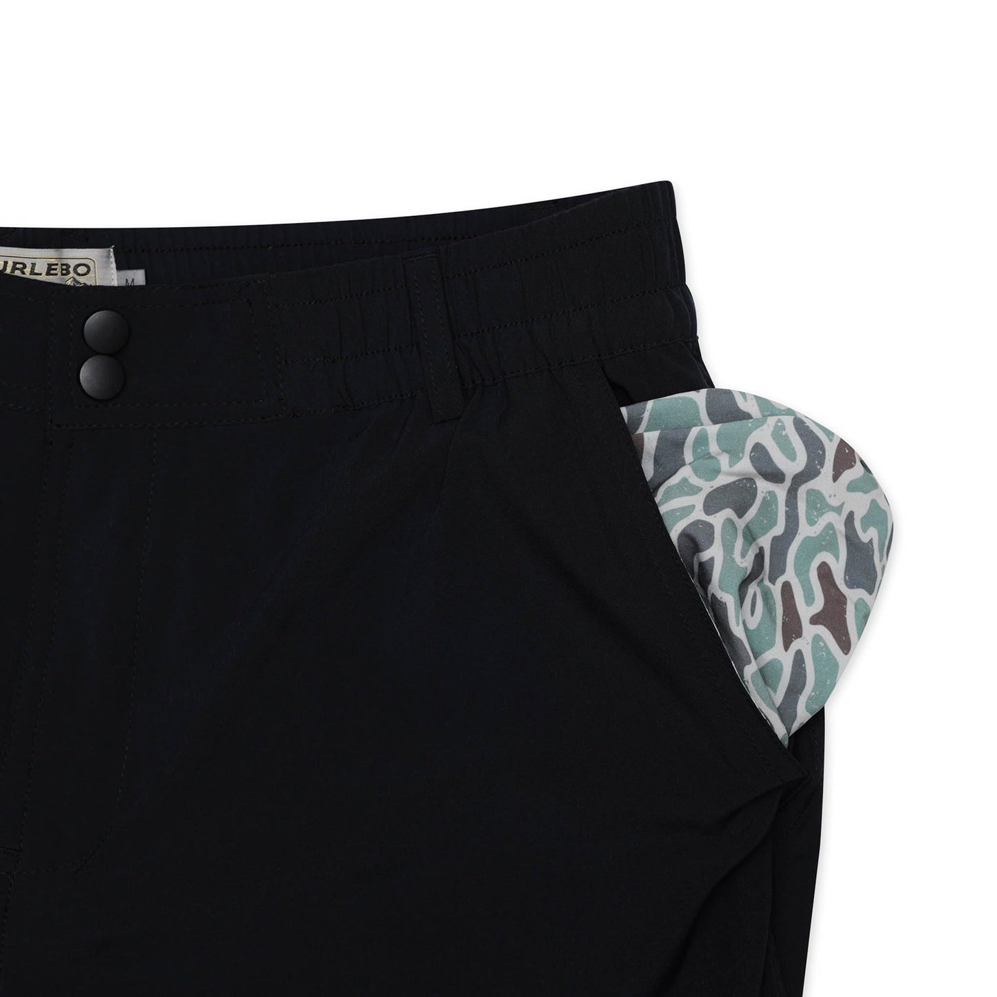 BURLEBO Men’s Everyday Shorts – Lightweight Casual Shorts with Stretch Fabric and Functional Pockets
