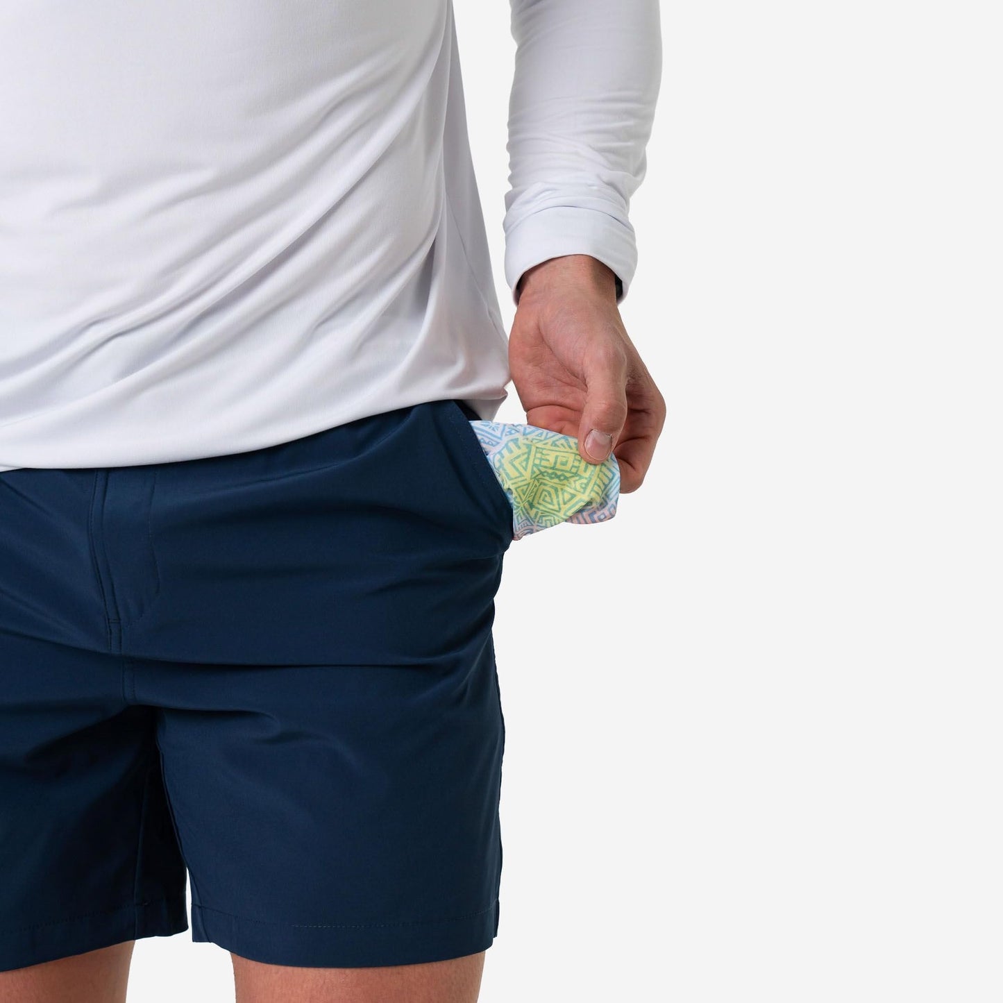 BURLEBO Men’s Everyday Shorts – Lightweight Casual Shorts with Stretch Fabric and Functional Pockets