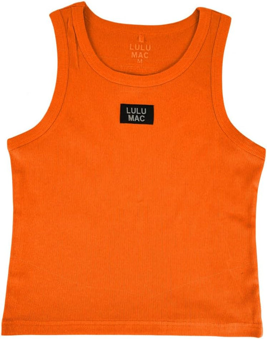 LULU MAC Solid Color OG Tank Top ogo- Adult
