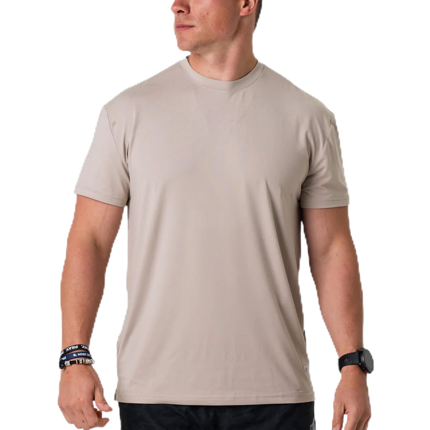 Burlebo Go to Tee – Men’s Lightweight Performance Shirt with UPF 50 Sun Protection