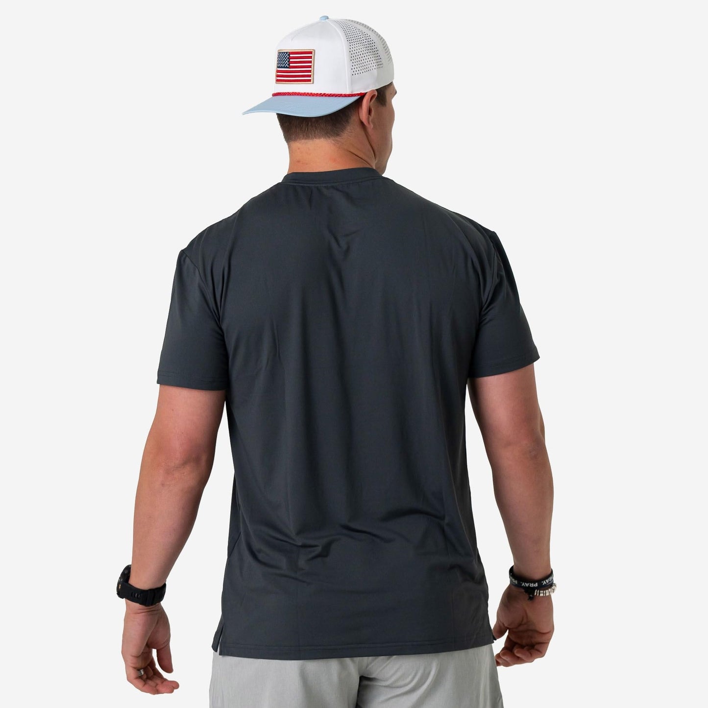 Burlebo Go to Tee – Men’s Lightweight Performance Shirt with UPF 50 Sun Protection