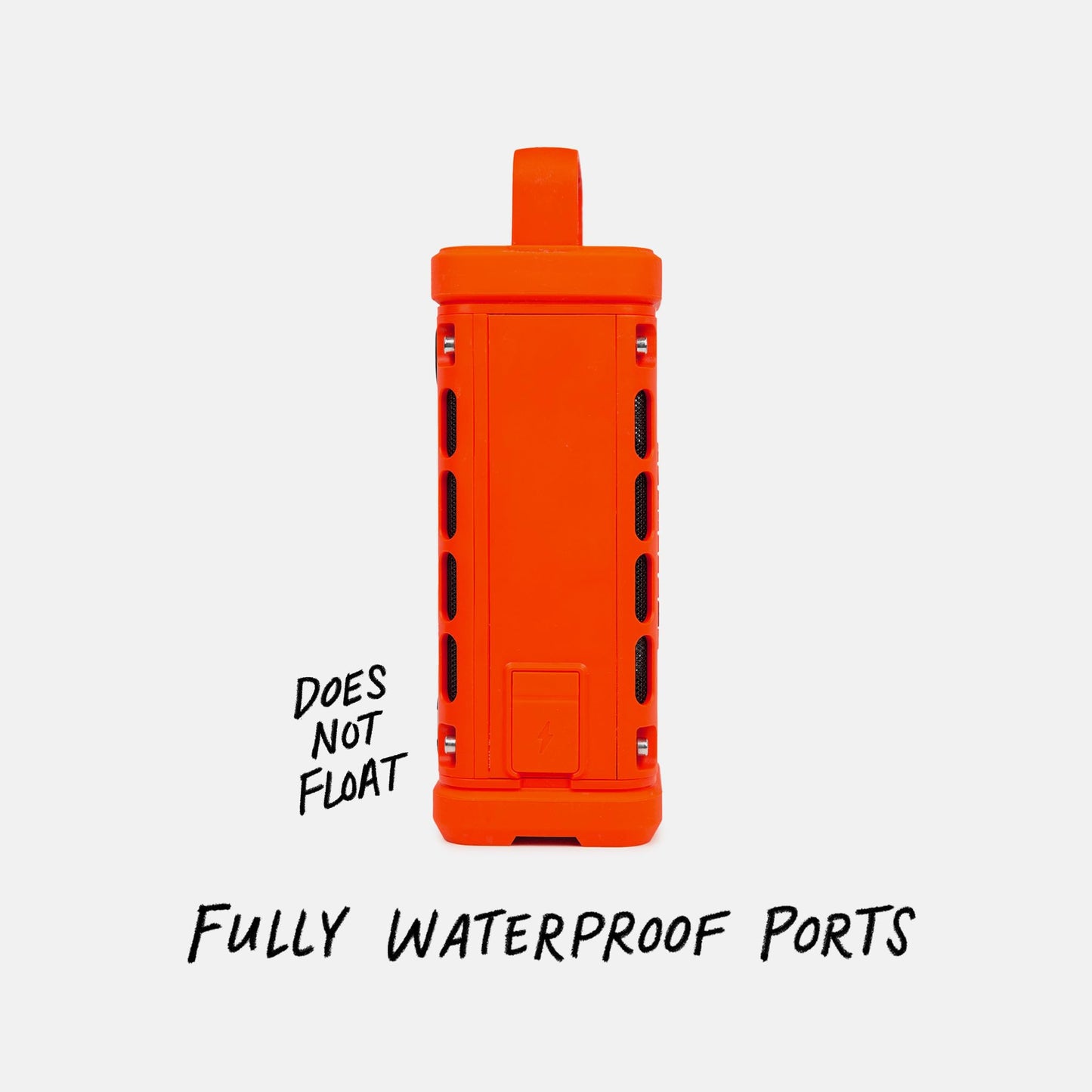 Turtlebox Ranger: Loud! Outdoor Portable Bluetooth 5.4 Speaker | Rugged, Waterproof, Ultra-Portable | Plays to 105db, Deep Bass, Shockproof, Unlimited Pairing for Full Stereo Experience, Tan