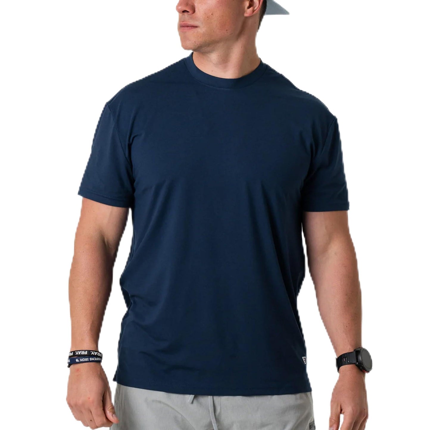 Burlebo Go to Tee – Men’s Lightweight Performance Shirt with UPF 50 Sun Protection