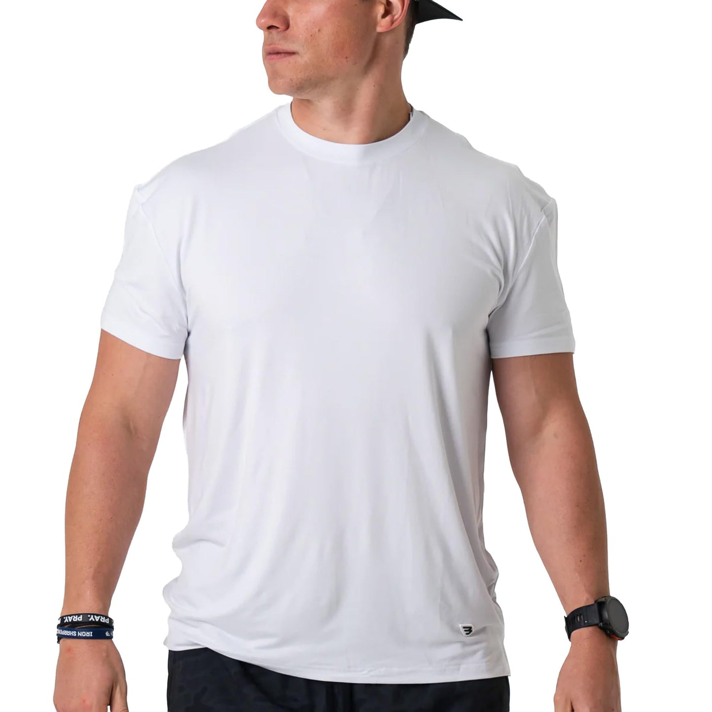 Burlebo Go to Tee – Men’s Lightweight Performance Shirt with UPF 50 Sun Protection