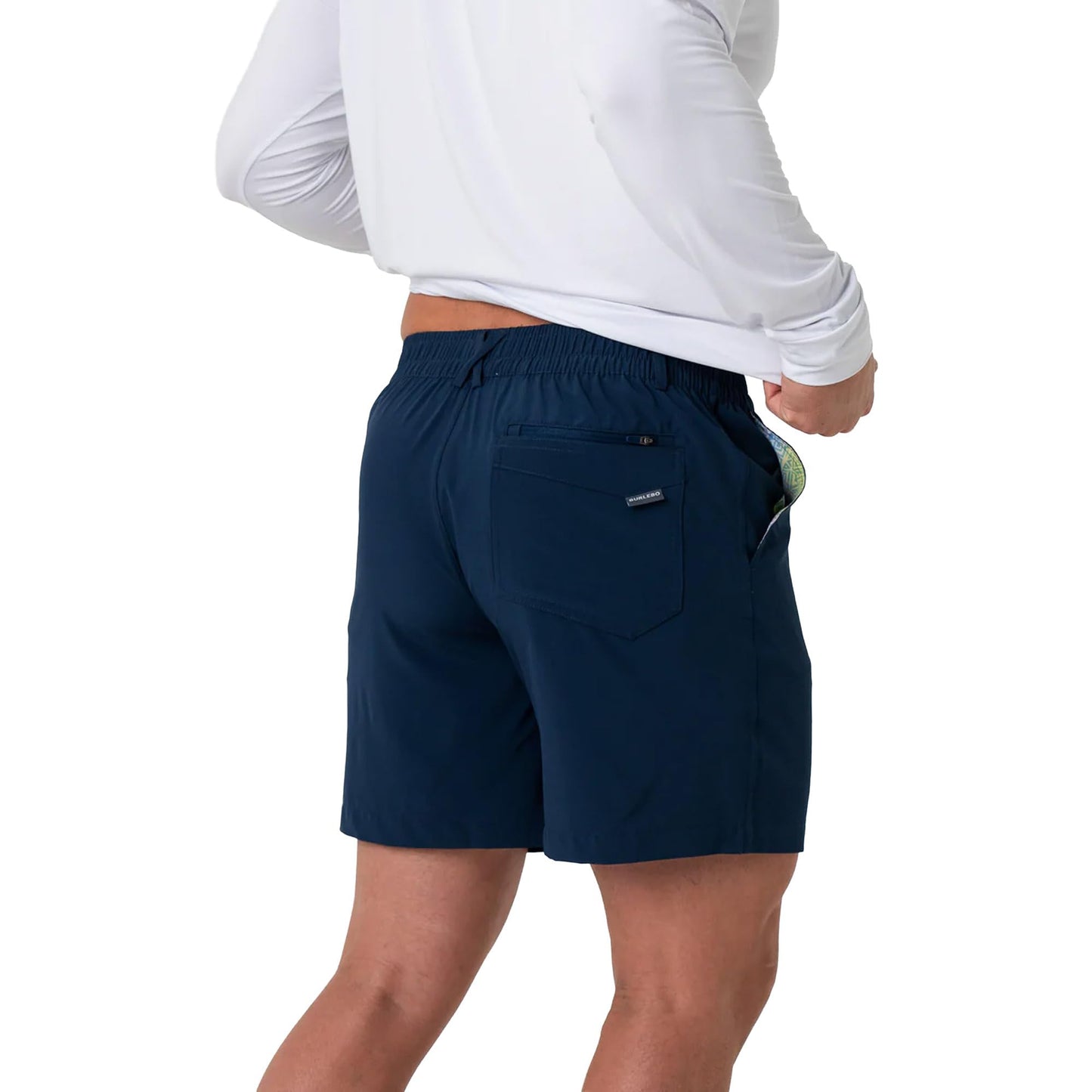 BURLEBO Men’s Everyday Shorts – Lightweight Casual Shorts with Stretch Fabric and Functional Pockets