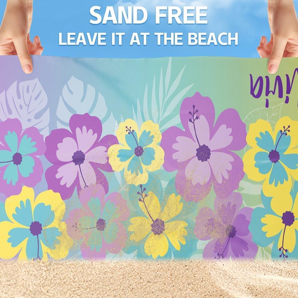 Personalized Beach Towels for Kids - Custom Ice Cream Drip Baseball Beach Towel for Boys,Customized Ultra Absorbent Super Soft Swim/Pool Towel,Team Gift,Youth Baseball Gift for Boys