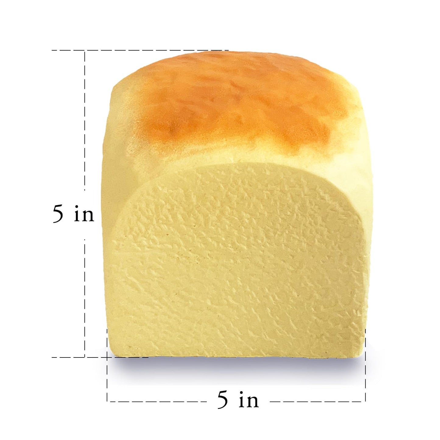 9.5in Butter Squishy,Large Slow Rising Squishy，Sticky Butter Sticks Squeeze Toy,Large Fidget ,Party Favor