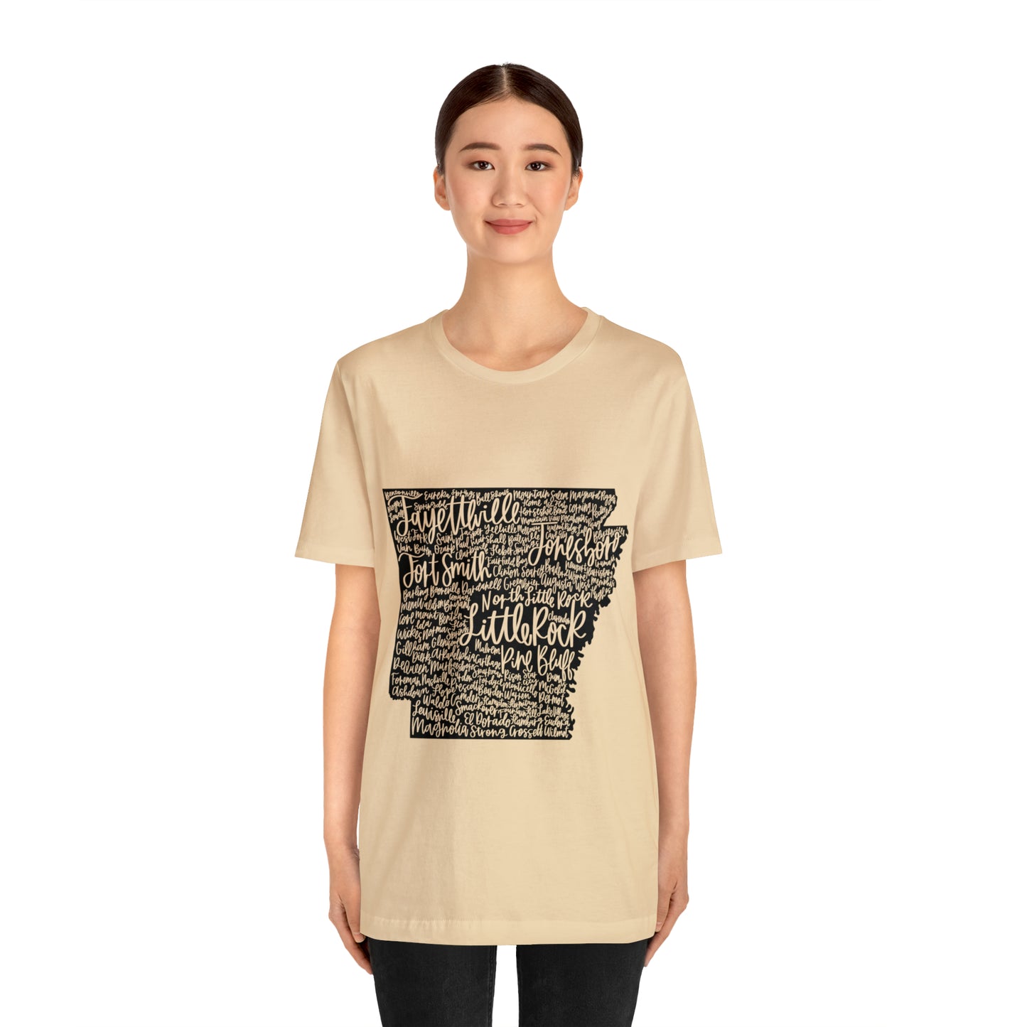 Arkansas Unisex Jersey Short Sleeve Tee