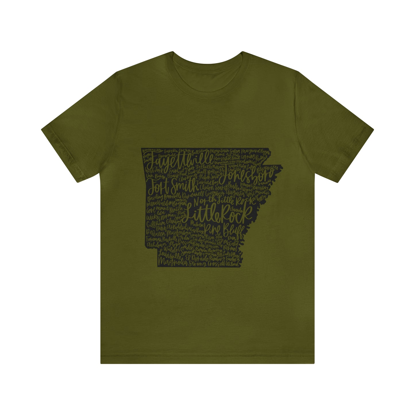 Arkansas Unisex Jersey Short Sleeve Tee