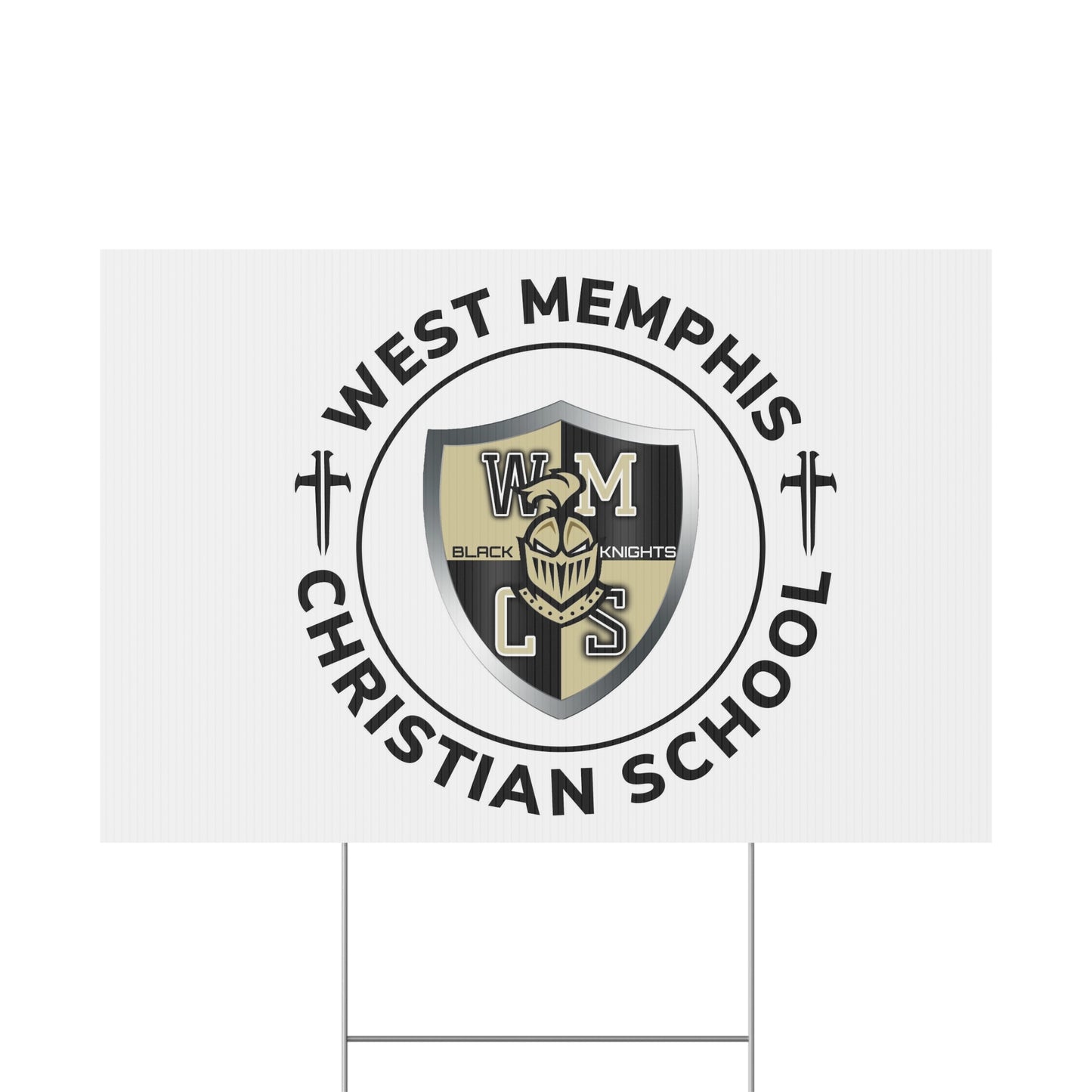 Plastic Yard Sign