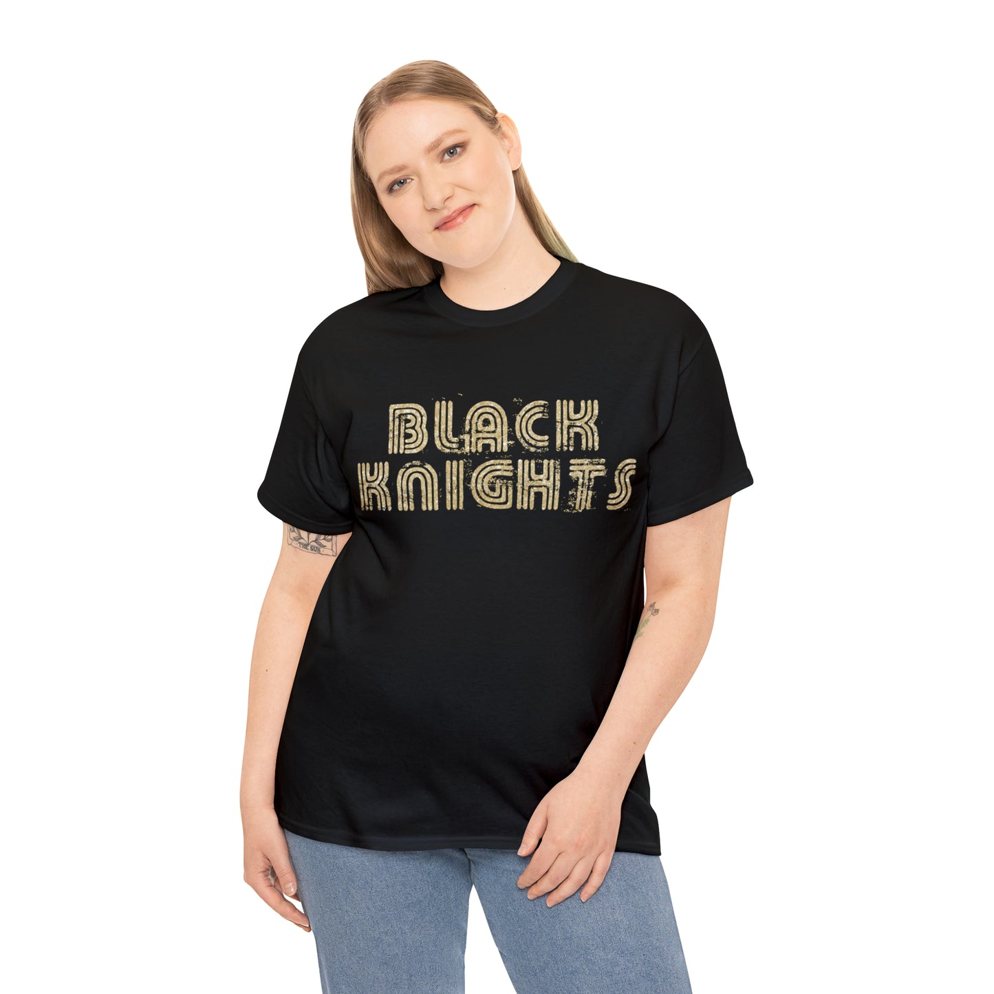 Black Knights Heavy Cotton Tee