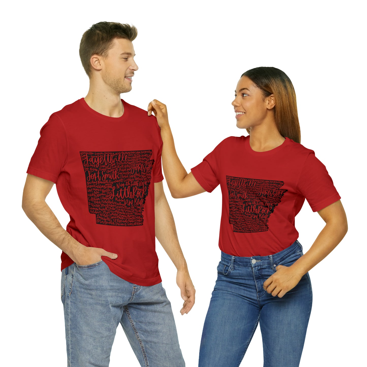 Arkansas Unisex Jersey Short Sleeve Tee