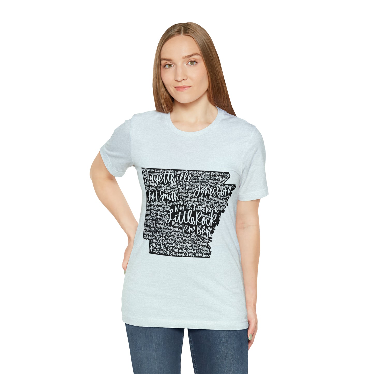 Arkansas Unisex Jersey Short Sleeve Tee