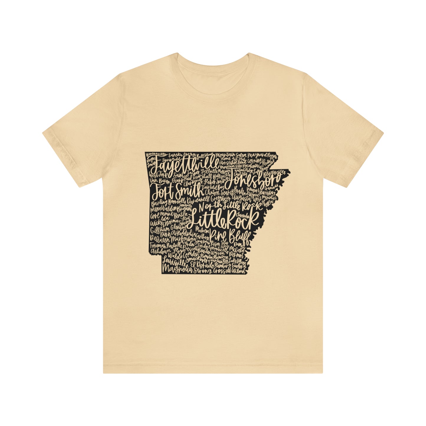 Arkansas Unisex Jersey Short Sleeve Tee