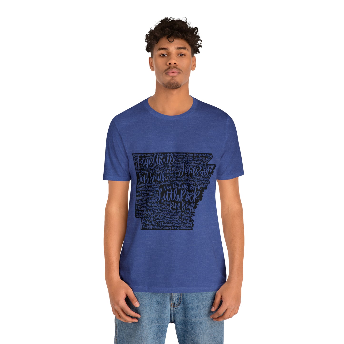 Arkansas Unisex Jersey Short Sleeve Tee