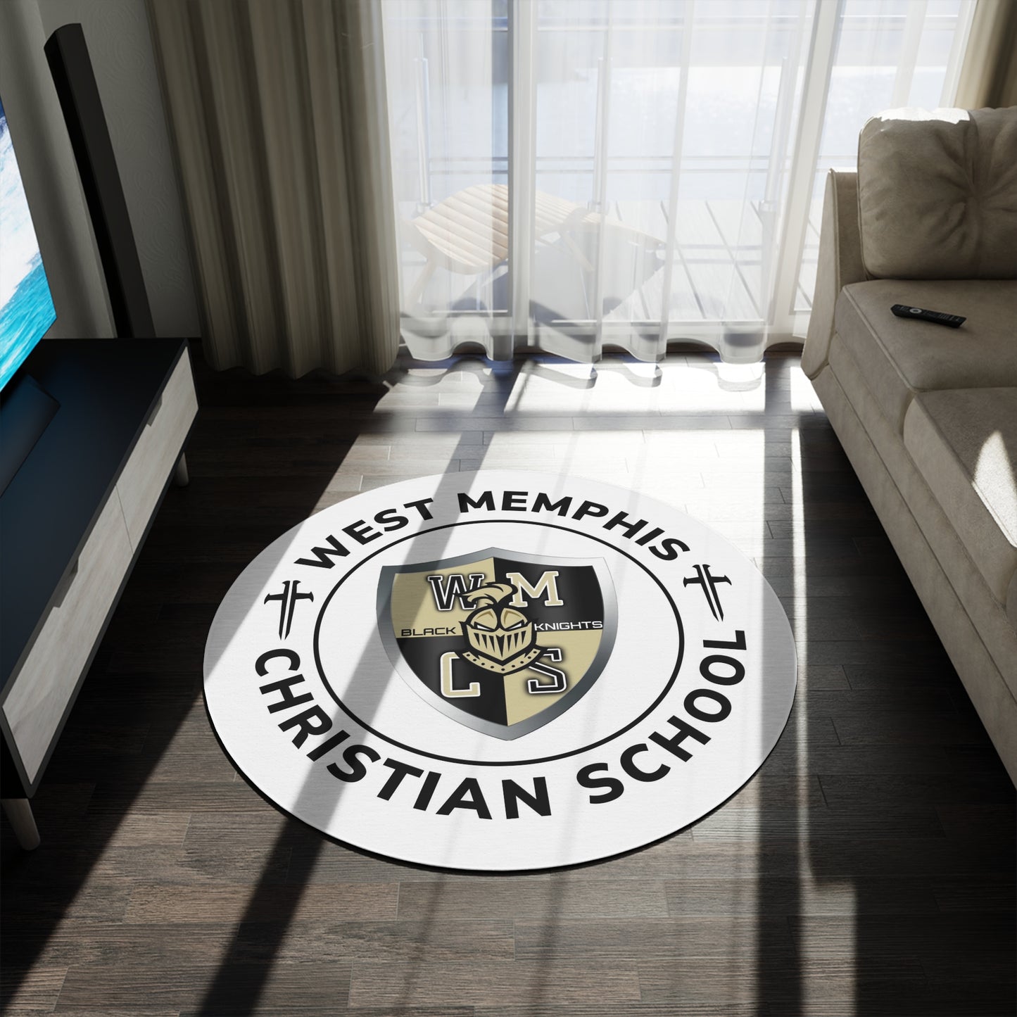 WMCS Round Rug