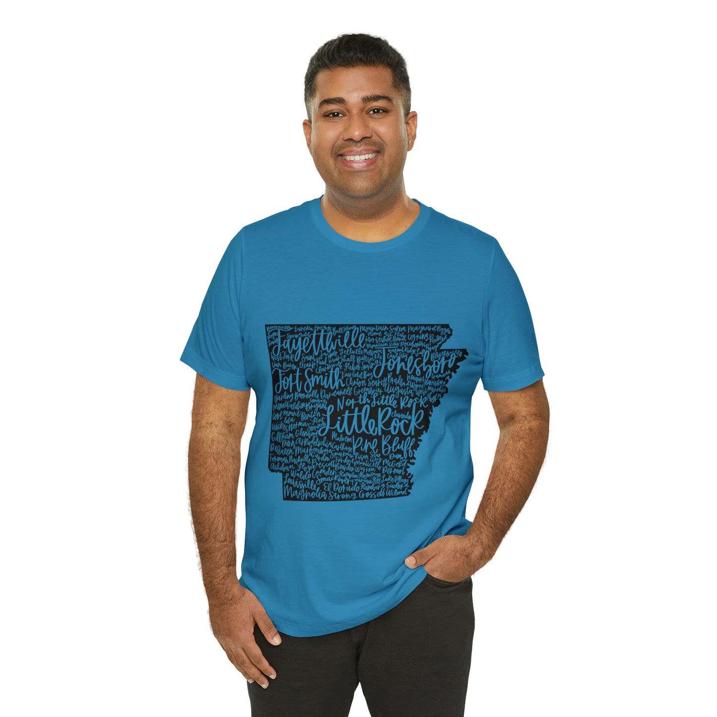 Arkansas Unisex Jersey Short Sleeve Tee