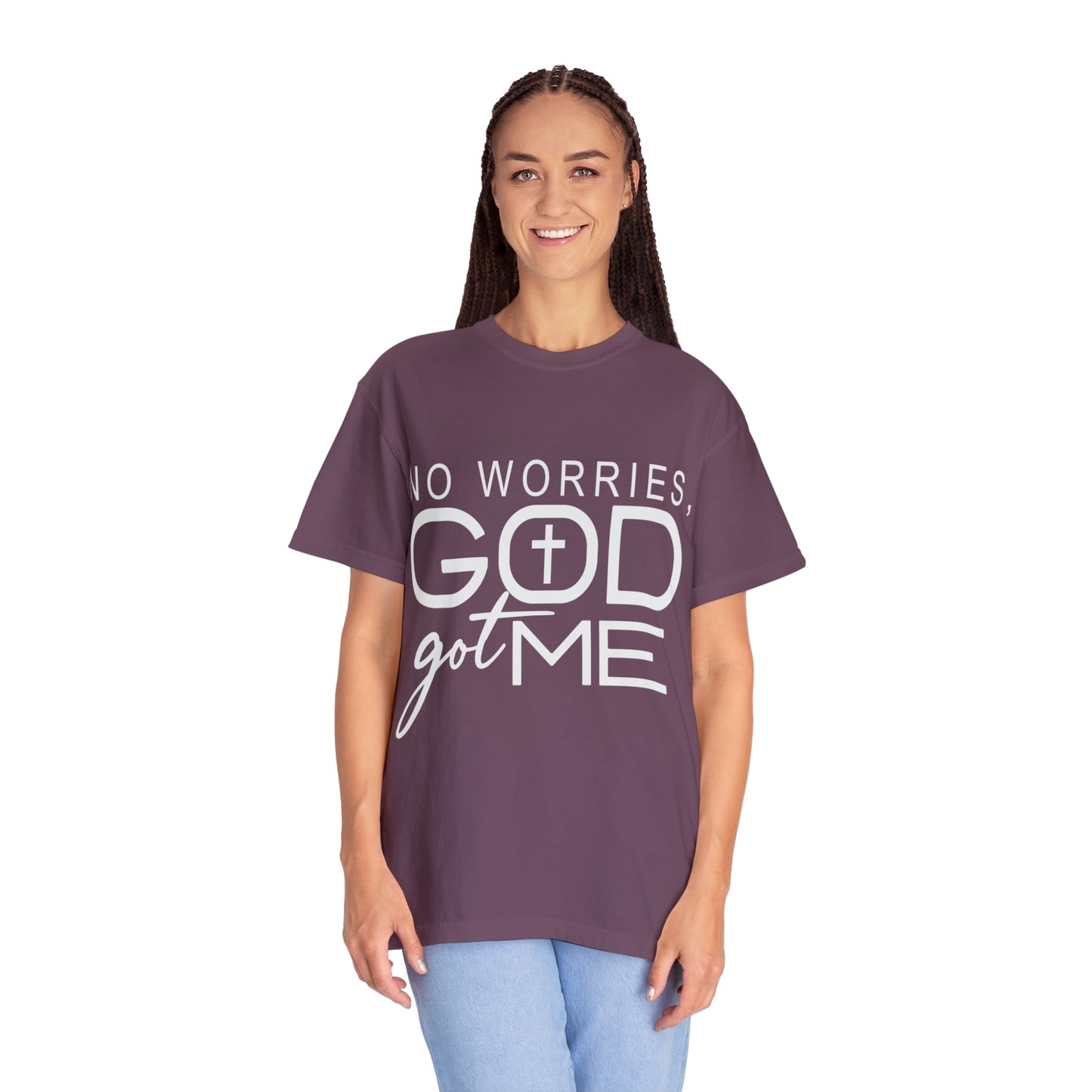 Gods got me  Unisex Garment-Dyed T-shirt