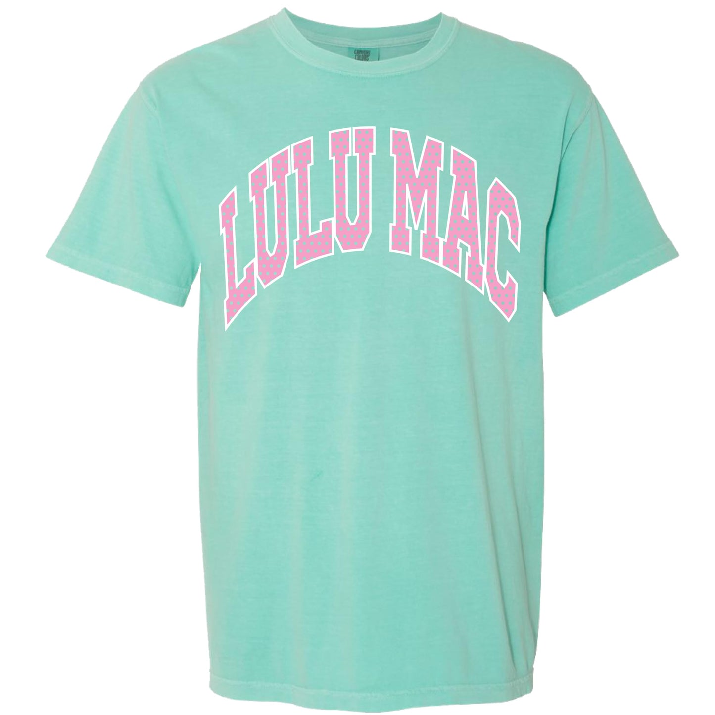 LULU MAC Polka Dot Comfort Colors T-Shirt - Adult