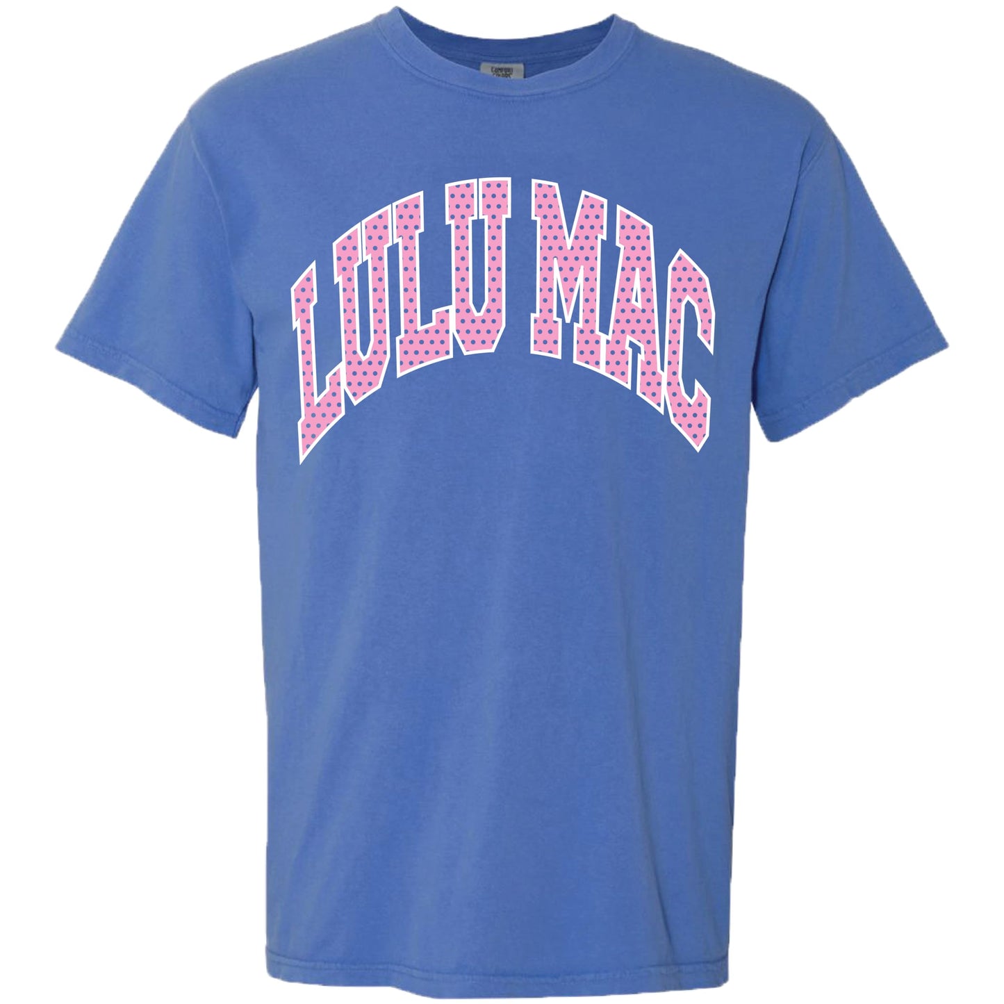 LULU MAC Polka Dot Comfort Colors T-Shirt - Adult