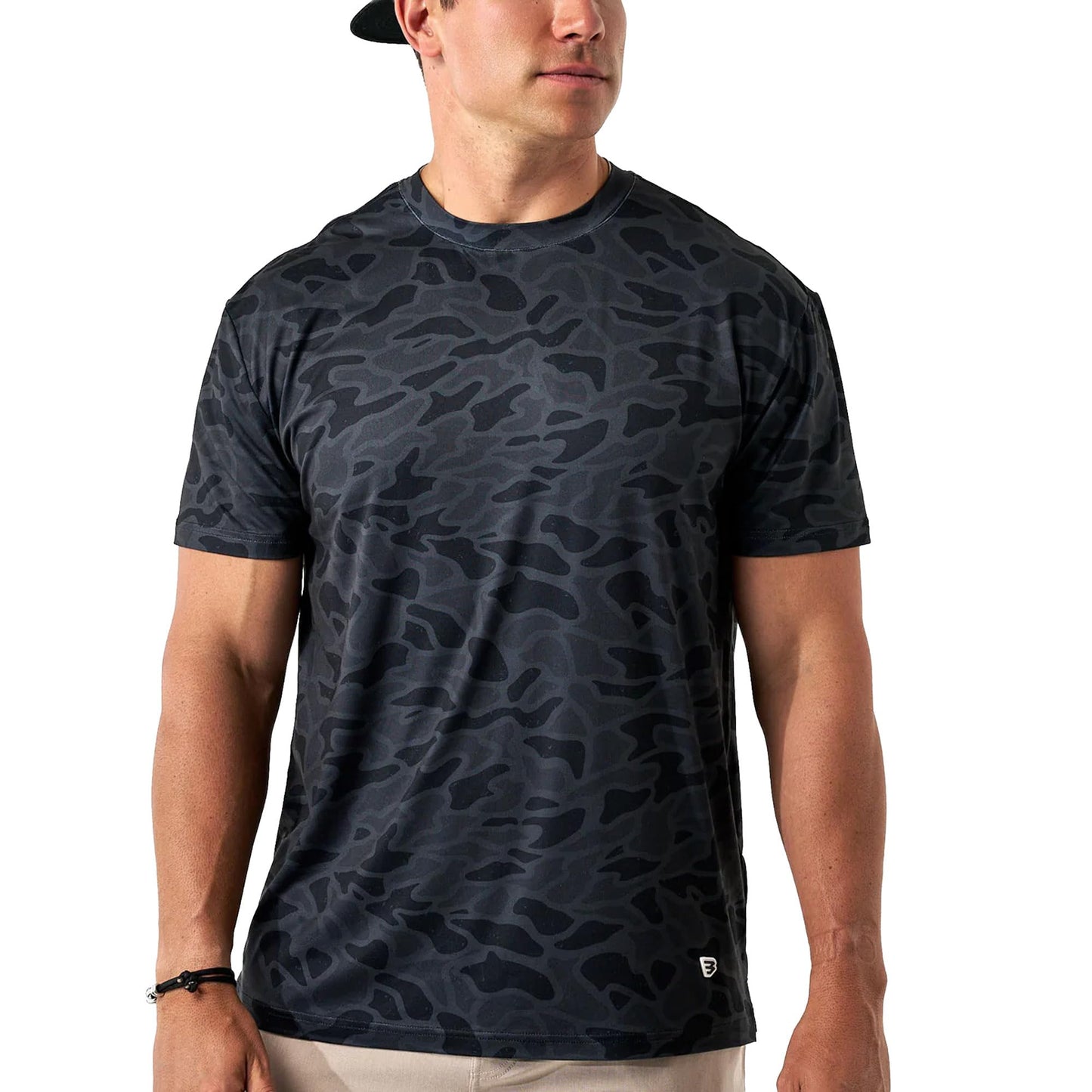Burlebo Go to Tee – Men’s Lightweight Performance Shirt with UPF 50 Sun Protection