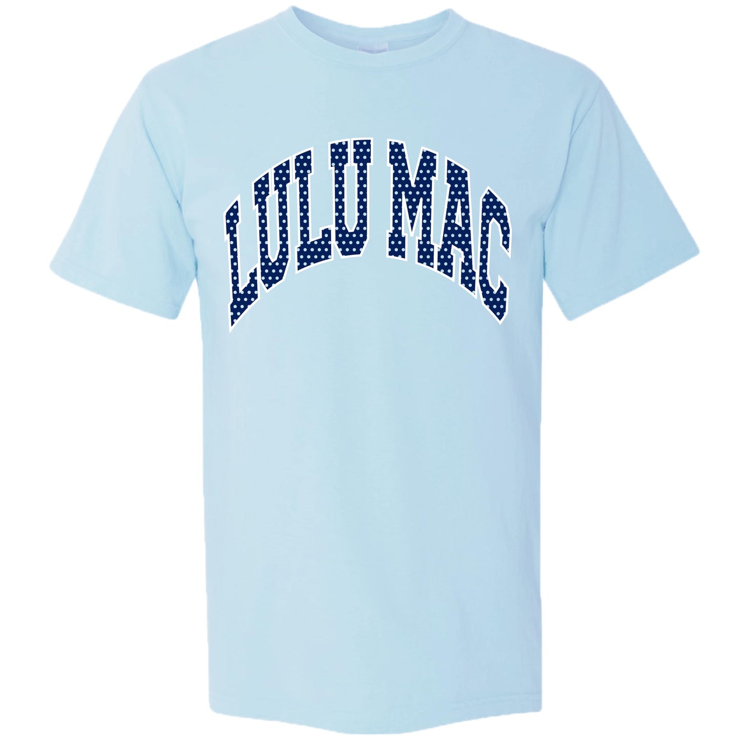 LULU MAC Polka Dot Comfort Colors T-Shirt - Adult
