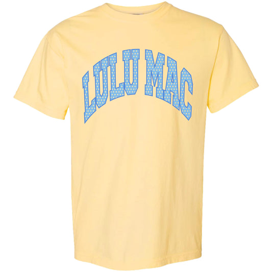 LULU MAC Polka Dot Comfort Colors T-Shirt - Adult