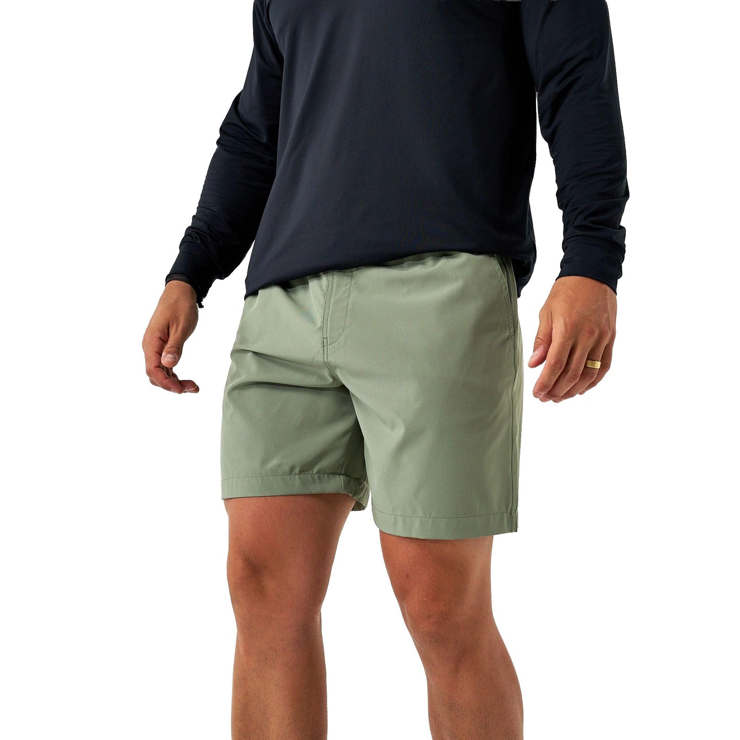 BURLEBO Men’s Everyday Shorts – Lightweight Casual Shorts with Stretch Fabric and Functional Pockets