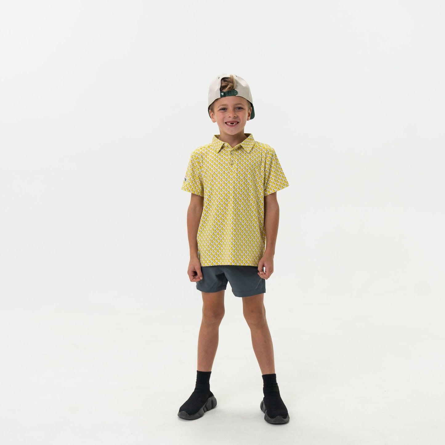 BURLEBO Youth Everyday Shorts – Lightweight Stretch Shorts with Pockets and Adjustable Waistband
