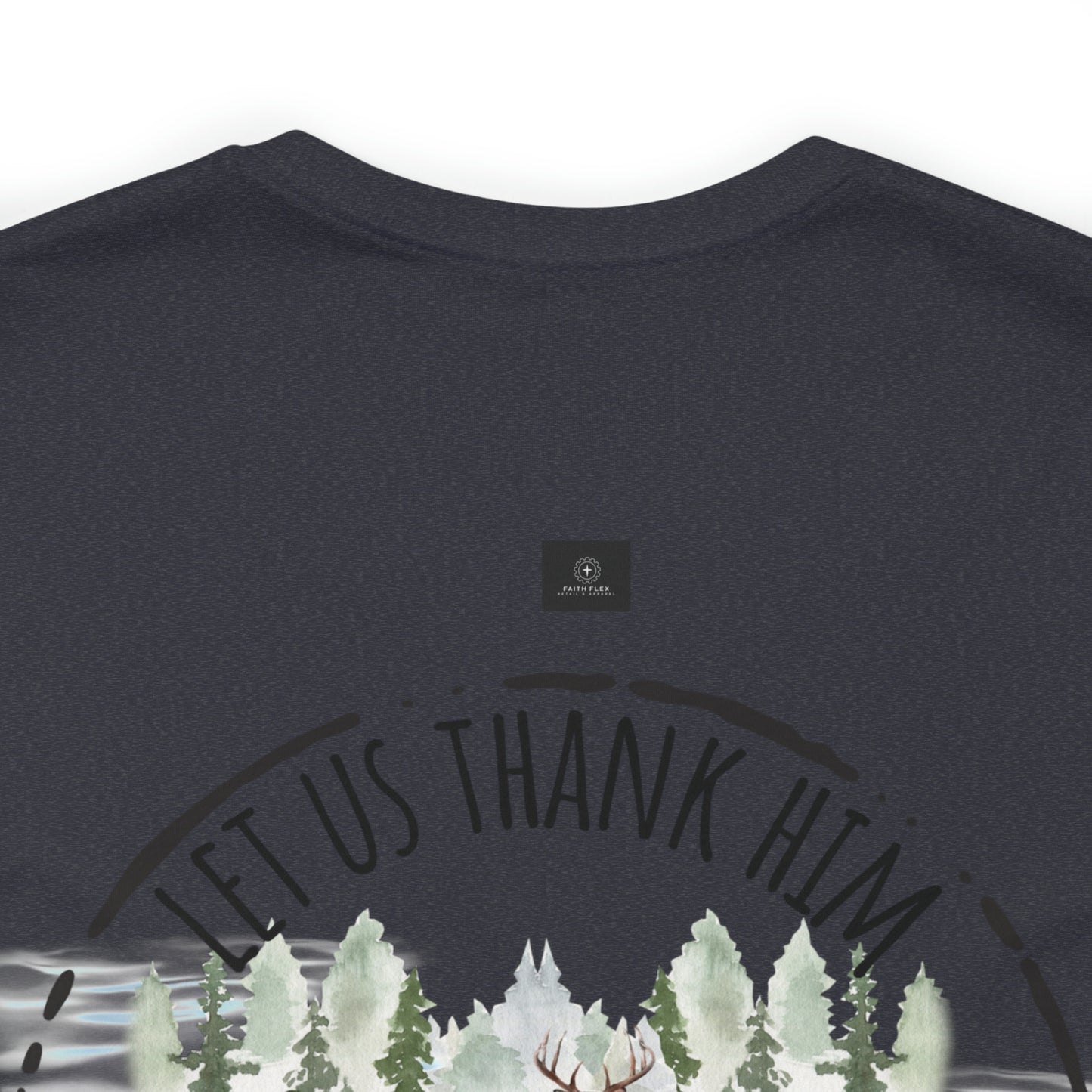 Let us thank Him for our food- Hunting Short Sleeve Tee