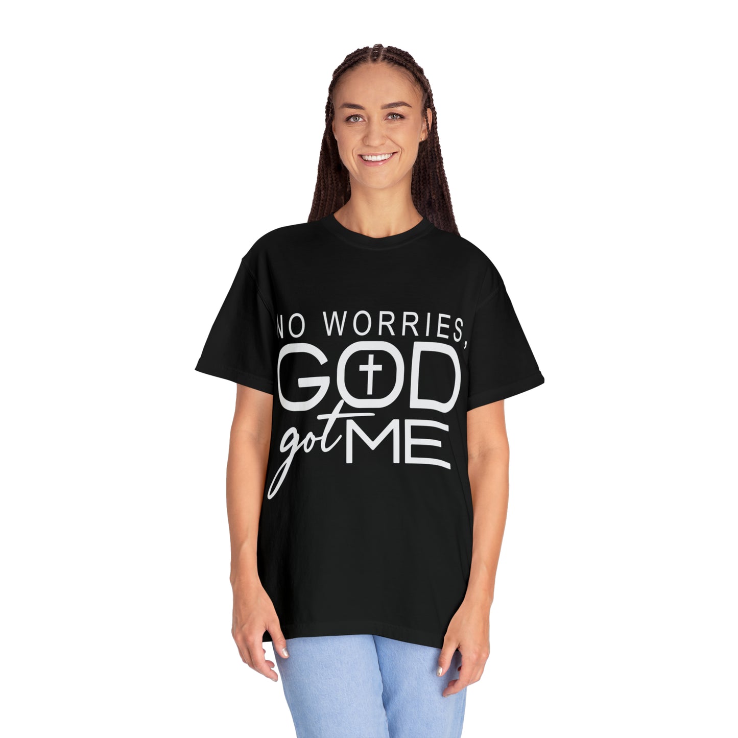 Gods got me  Unisex Garment-Dyed T-shirt