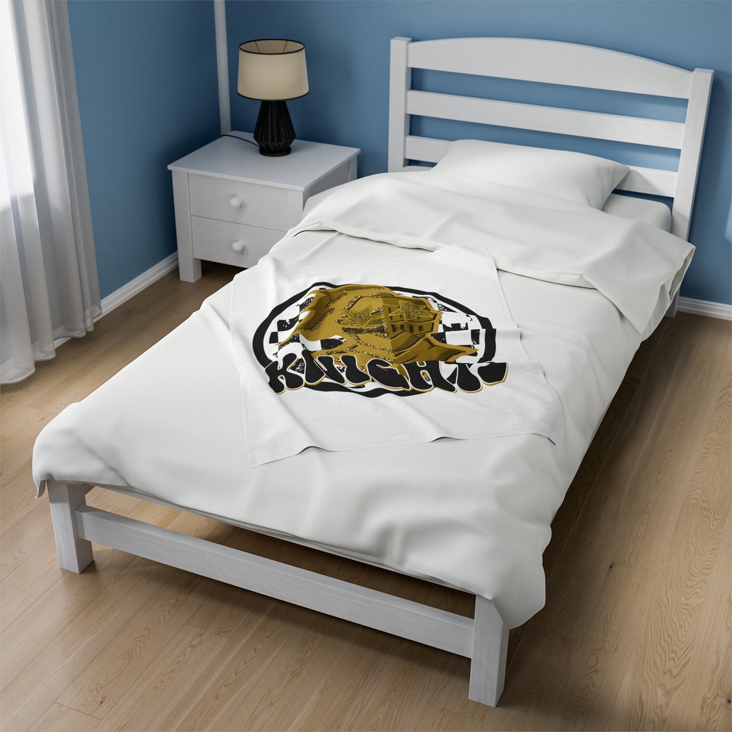 Knight Velveteen Plush Blanket