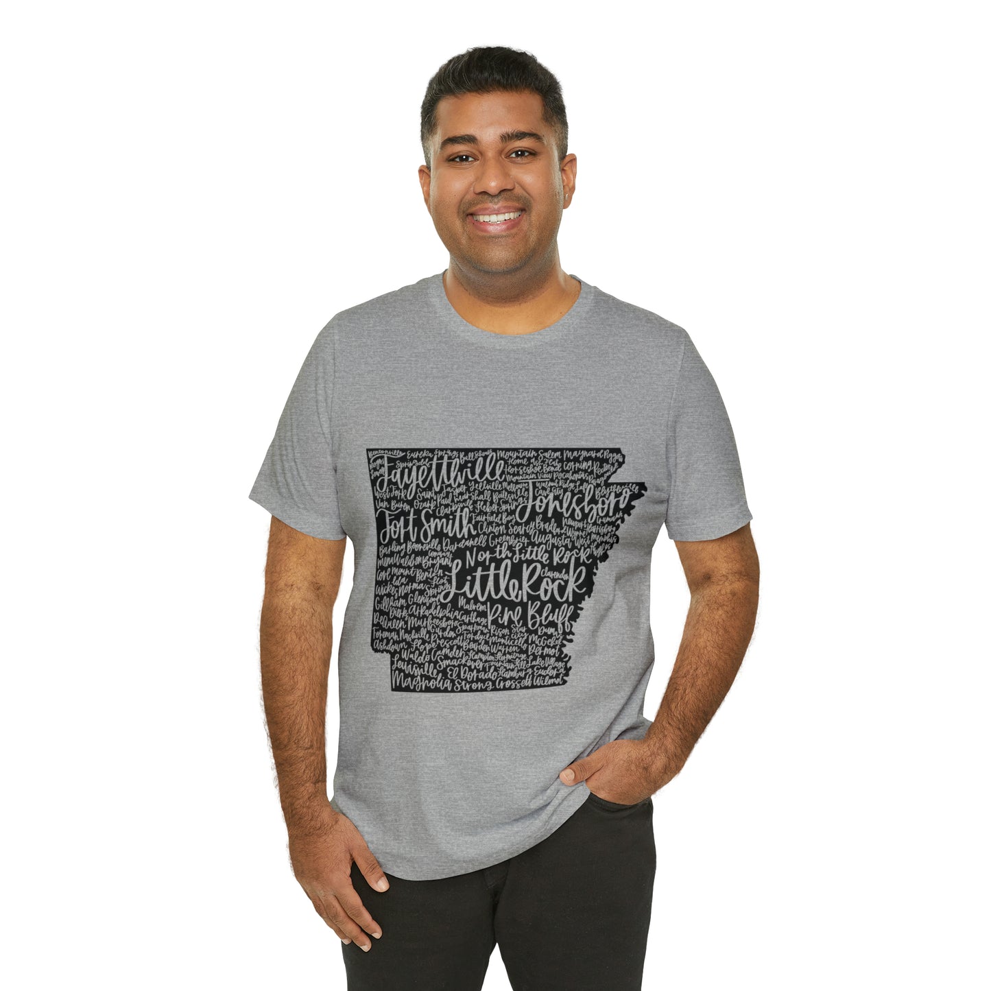 Arkansas Unisex Jersey Short Sleeve Tee