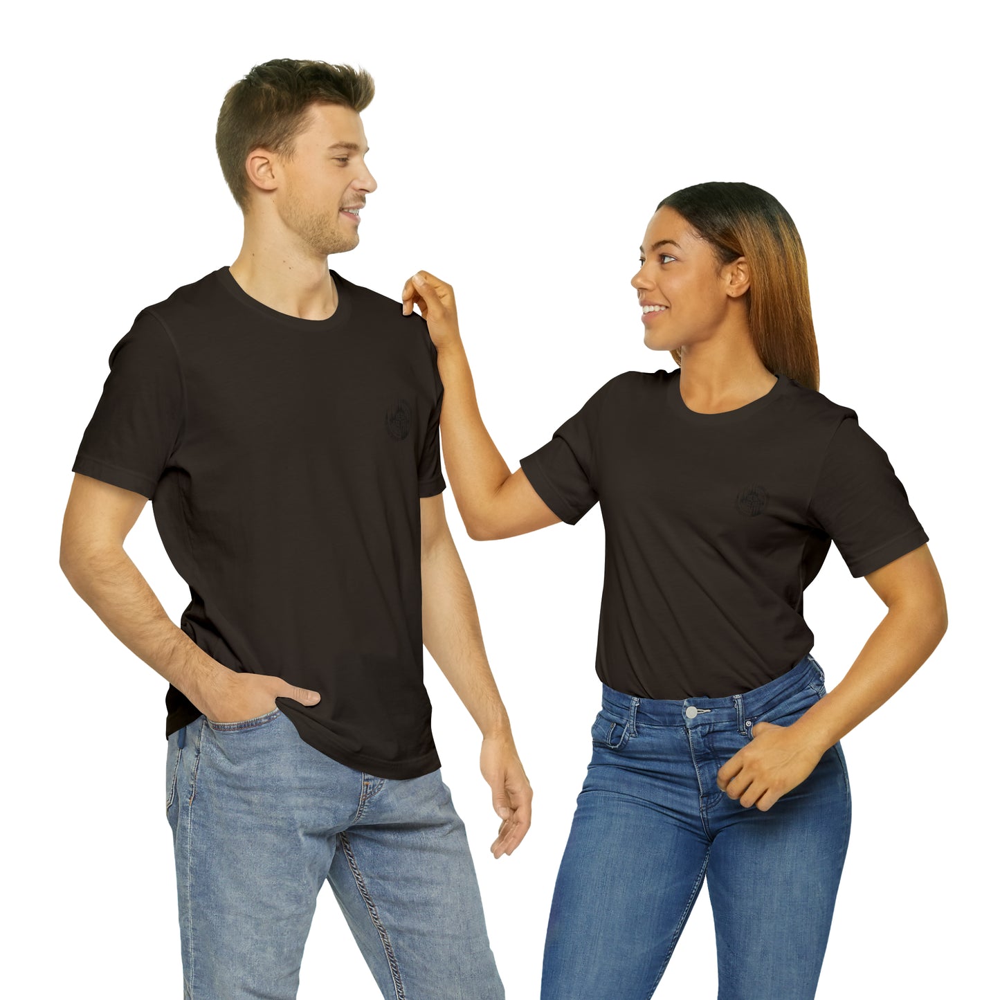 Your lucky I'm Here fishing shirt, Jersey Short Sleeve Tee