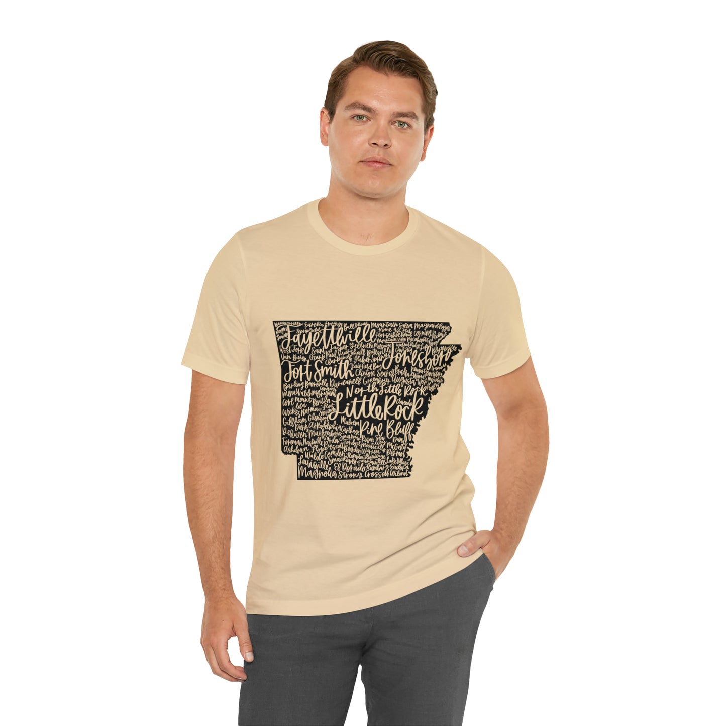 Arkansas Unisex Jersey Short Sleeve Tee