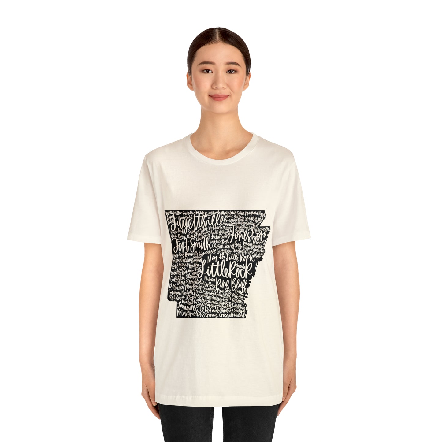 Arkansas Unisex Jersey Short Sleeve Tee