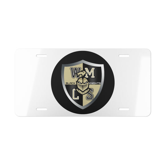 BLACK KNIGHTS Vanity Plate